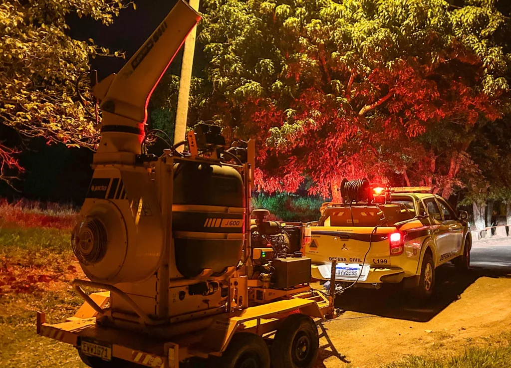 Provence I e II recebem nebulização para combate ao Aedes aegypti em Pompéia