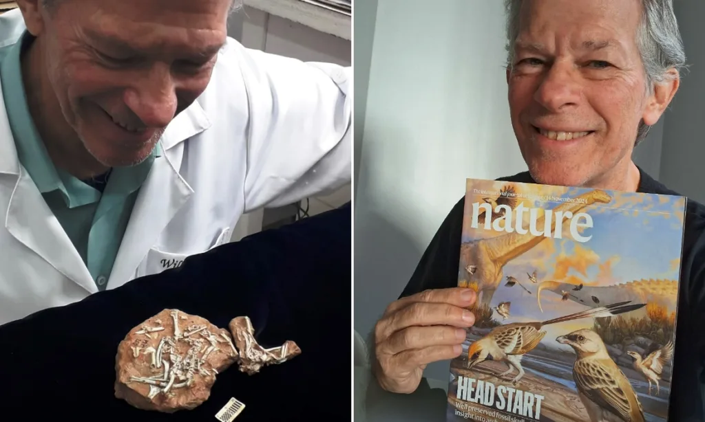 Museu recebe revista Nature com fóssil de Marília na capa