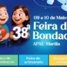 Apae de Marília abre Feira da Bondade com shows e ação social