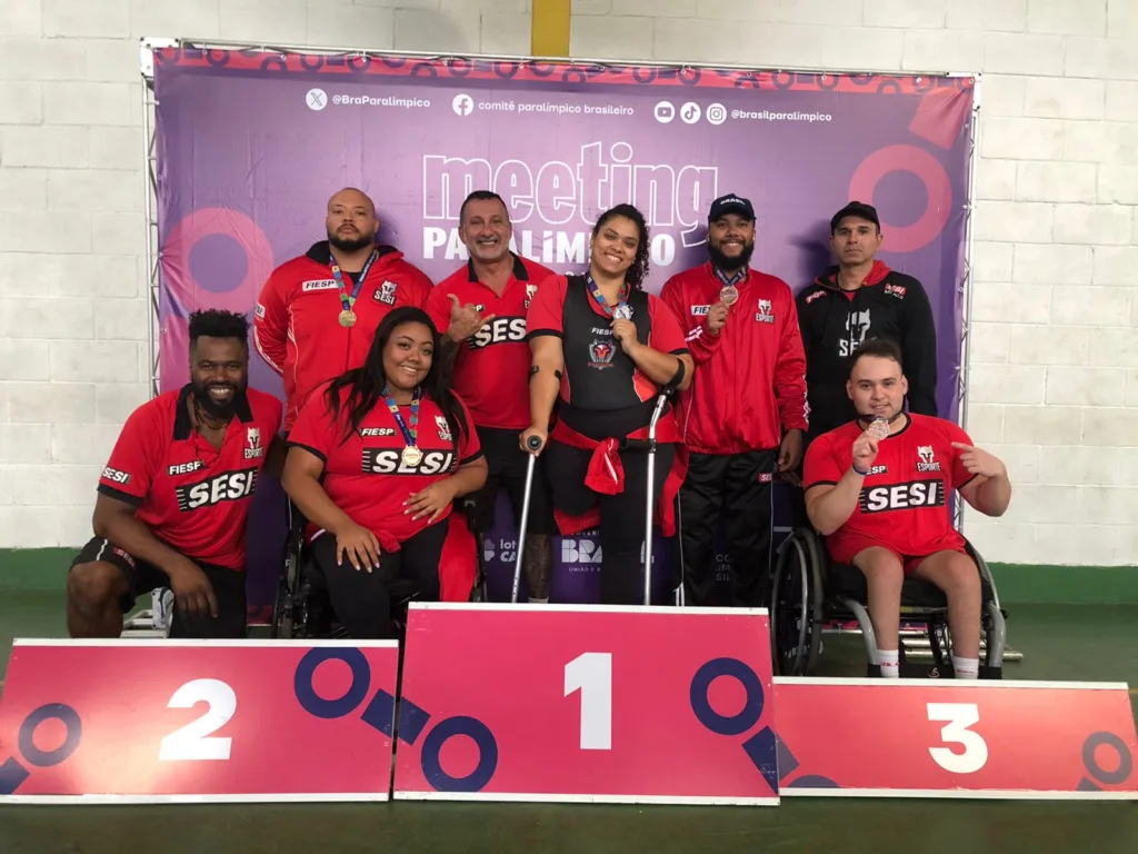 Atleta do Sesi leva ouro em  Meeting Paralímpico