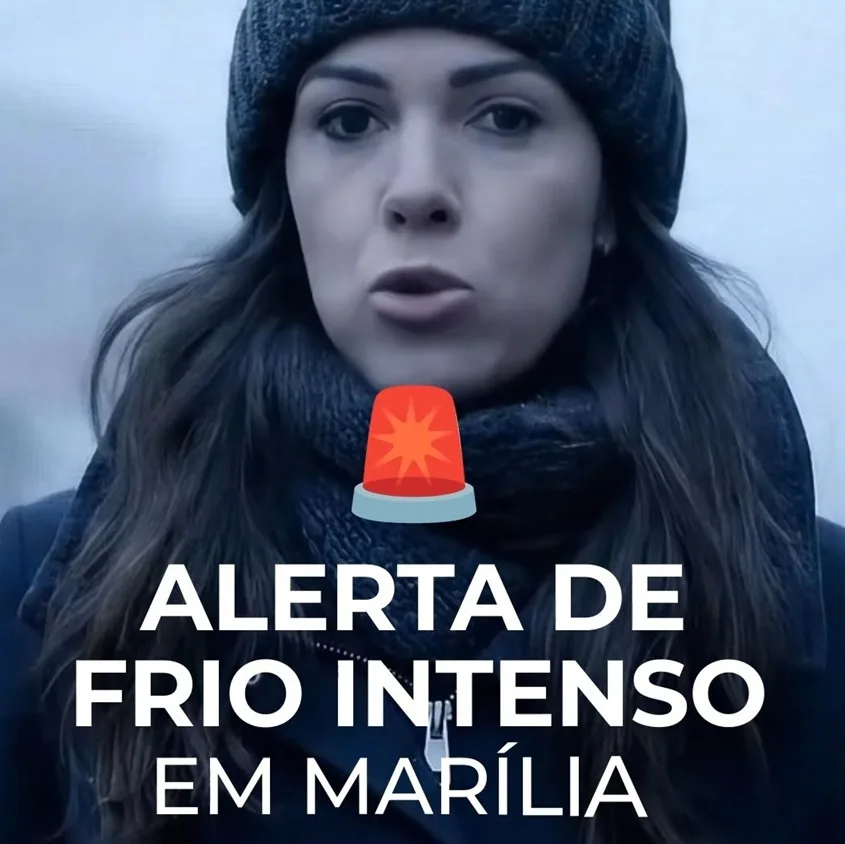 Vídeo usa IA para alerta de frio em Marília e viraliza