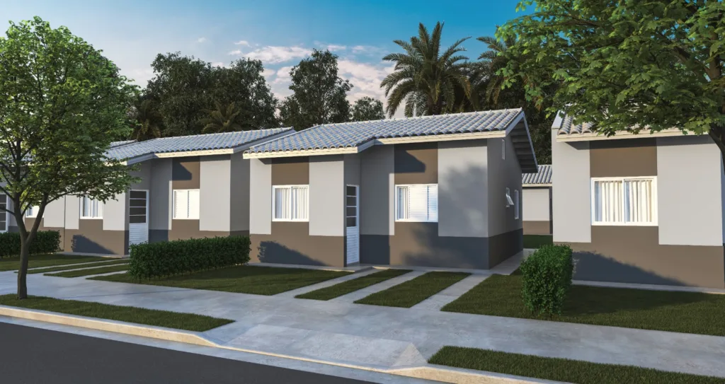 Jardim Marina 3 tem casas com bônus de até R$ 15 mil  em bairro de sucesso