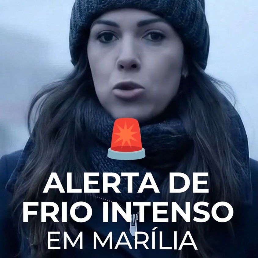 Vídeo usa IA para alerta de frio em Marília e viraliza