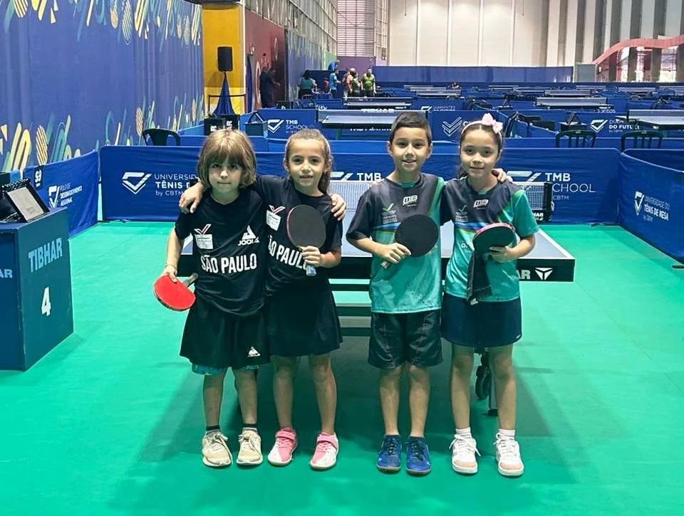 Manuella Tassi é vice-campeã brasileira no Tênis de Mesa