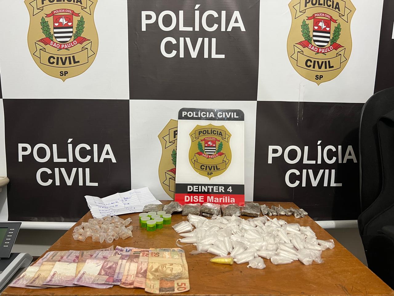 Flagrante de tráfico prende jovem pela segunda vez