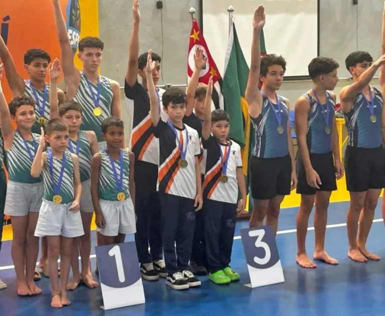 Ginástica Artística de Marília tem medalhas e terceira geral em Liga