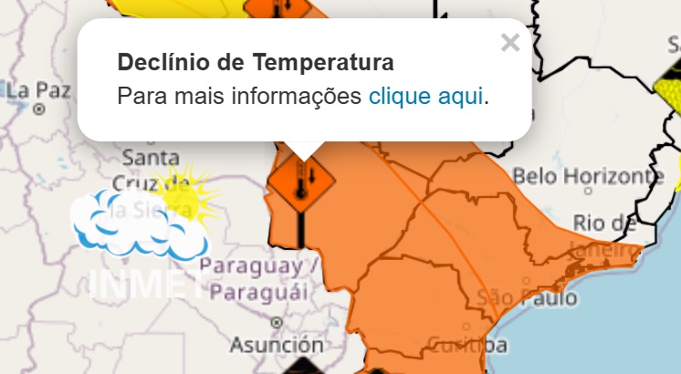 Massa de ar frio derruba temperaturas na semana e atinge Marília