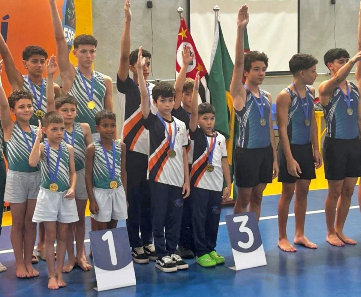 Ginástica Artística de Marília tem medalhas e terceira geral em Liga