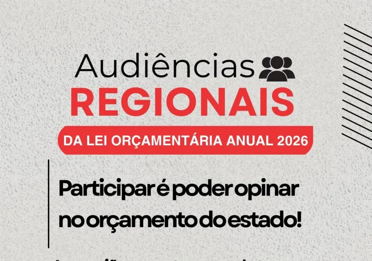 Audiência discute orçamento do Estado