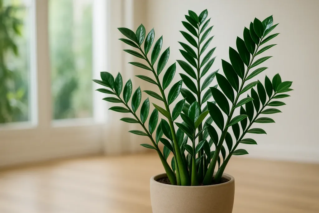 Zamioculca precisa de pouca água e muita luz perfeita para quem esquece de regar