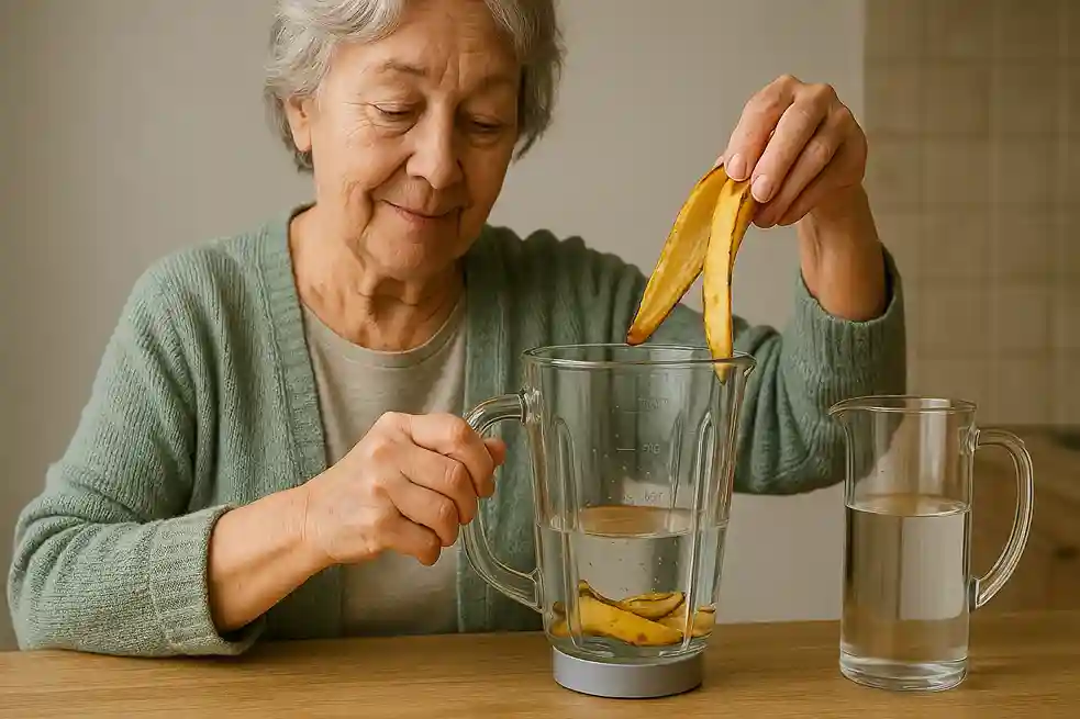 Adubo para suculentas com casca de banana Adubo para suculentas com casca de banana