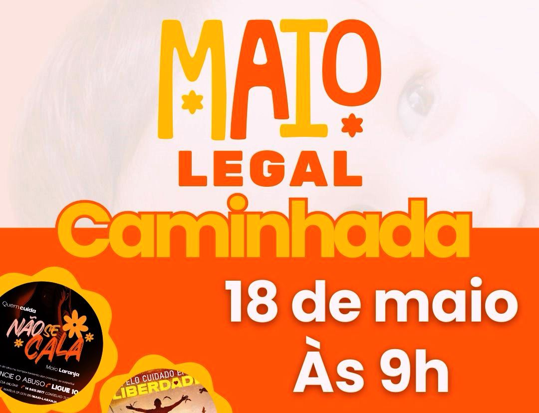 Marília terá Caminhada por Saúde Mental e combate à violência infantil