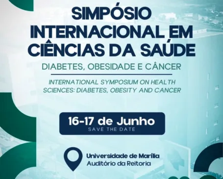 Simpósio em Marília reúne especialistas em Diabetes, Obesidade e Câncer
