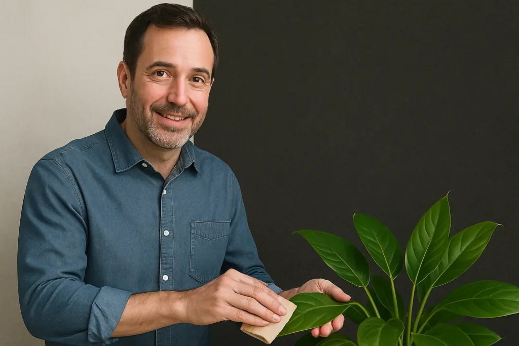 Saiba por que você está errando ao limpar as folhas das plantas com pano seco Saiba por que você está errando ao limpar as folhas das plantas com pano seco