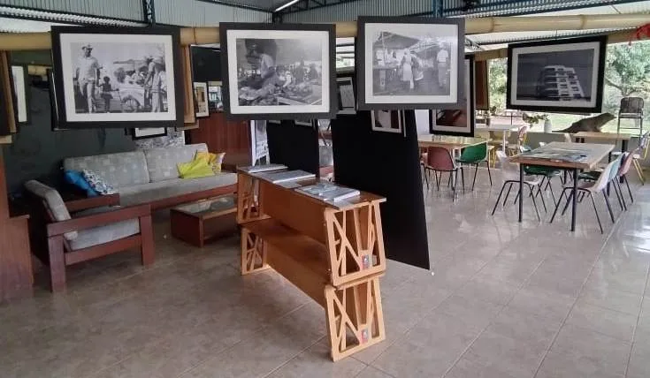 Exposição de fotos une cultura e naturza em 'ecoparque' de Vera Cruz