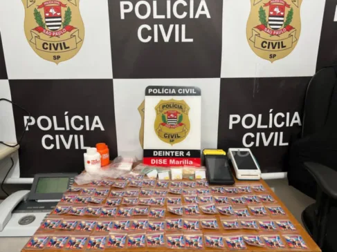Polícia Civil prende acusado com ecstasy e cocaína em Marília