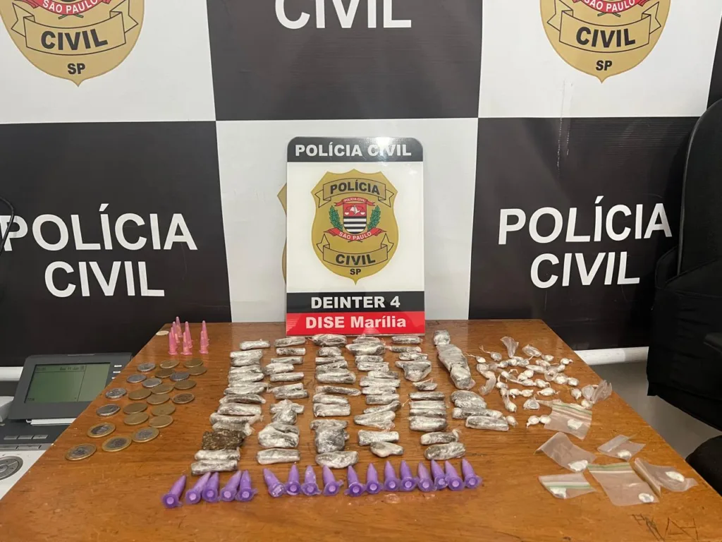 dise faz prisão em flagrante por tráfico na zona norte