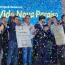 Entrega de casas com Tarcísio e secretário anuncia mais unidades e obras
