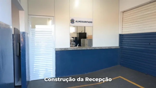 Prefeitura reorganiza almoxarifado em Pompéia