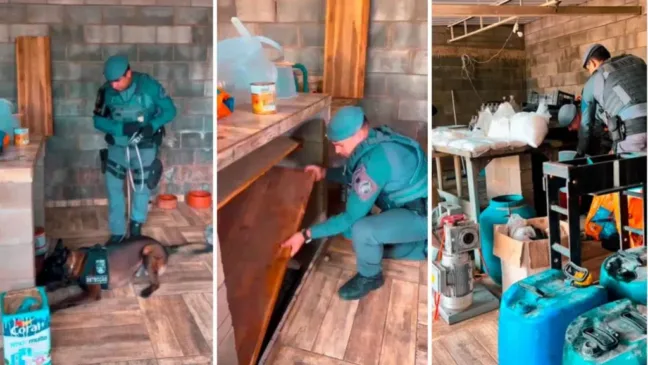 bunker de drogas descoberto pela Polícia de SP