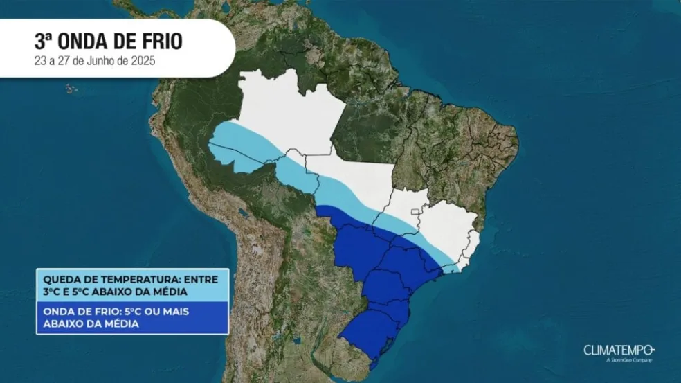 Primeira semana de inverno traz terceira onda de frio no ano Primeira semana de inverno traz terceira onda de frio no ano