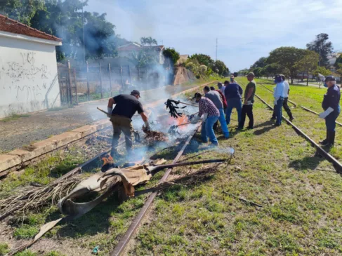 Curso capacita prevenção e combate a incêndios em Pompéia Curso capacita prevenção e combate a incêndios em Pompéia