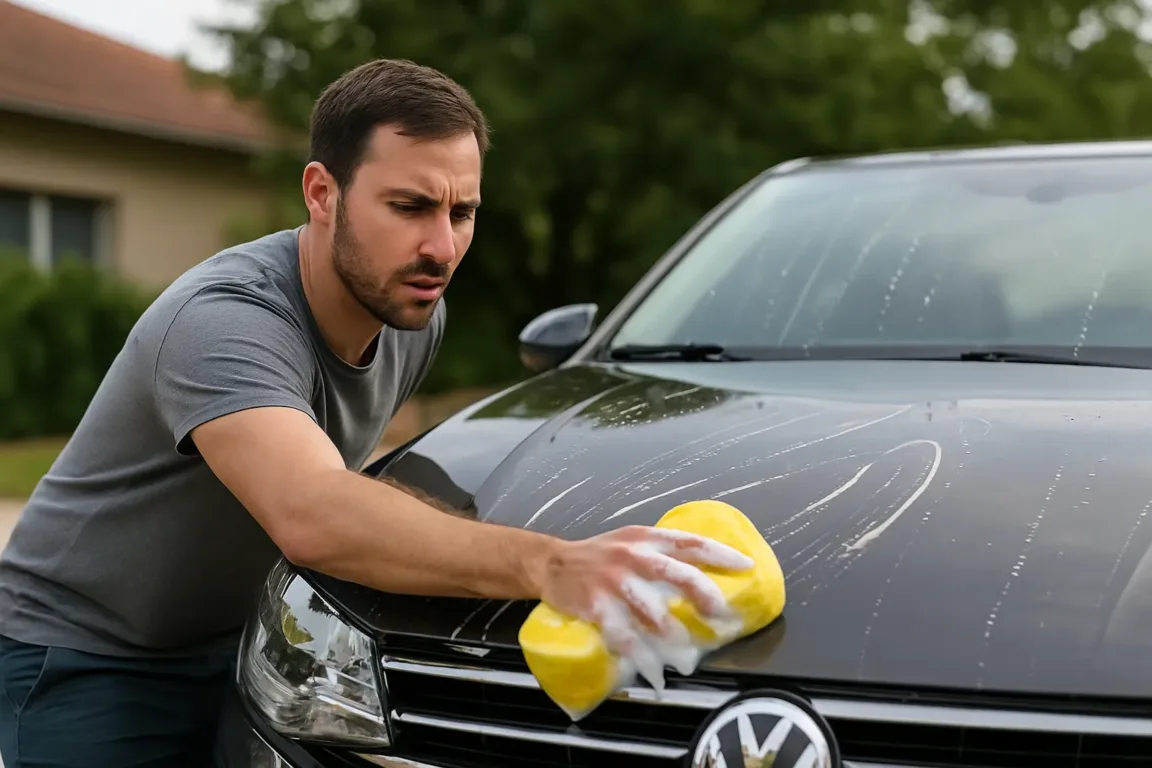Você pode estar acabando com a pintura do carro sem saber, cometendo estes 5 erros