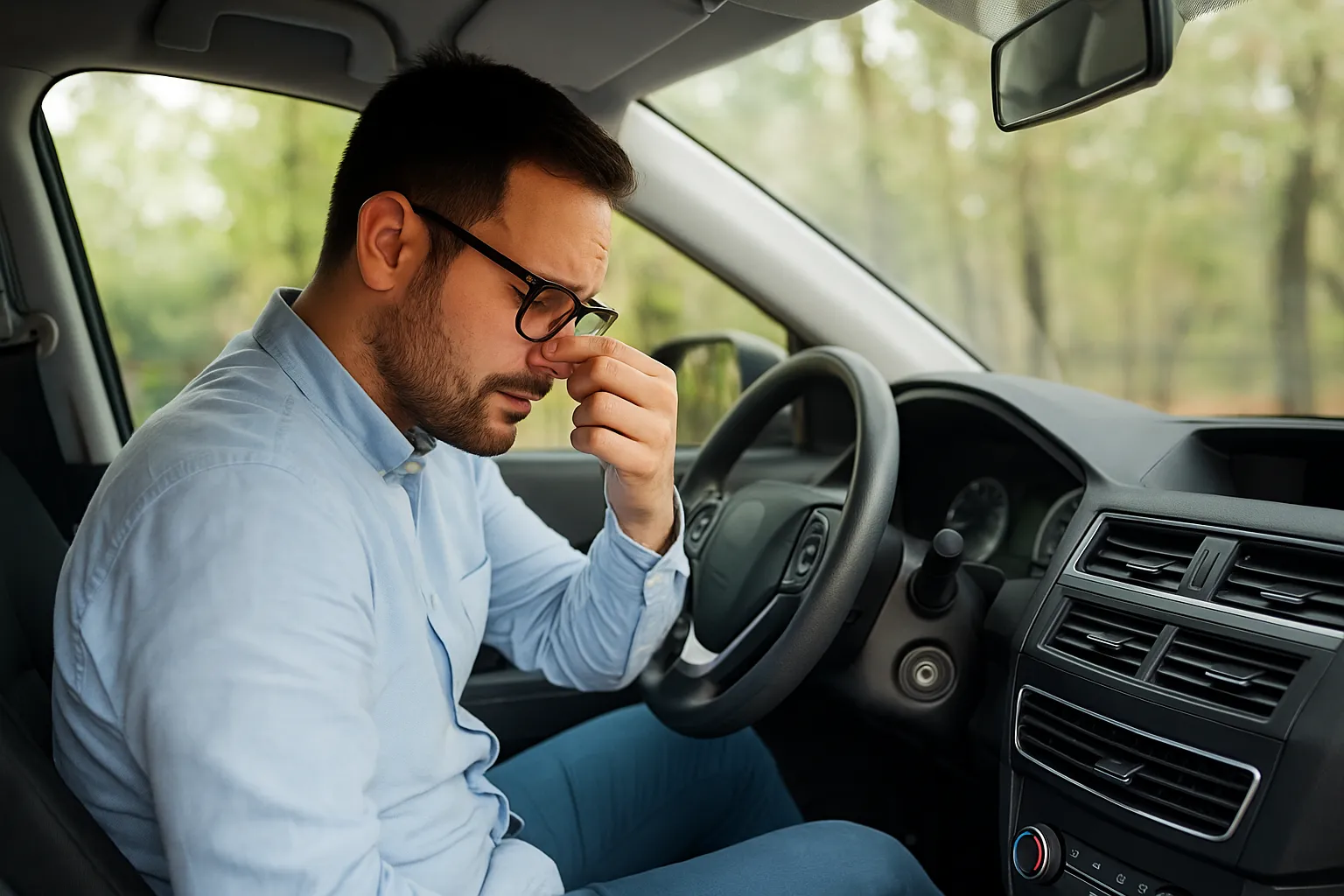 Como tirar o cheiro forte do ar-condicionado do carro com 1 truque caseiro