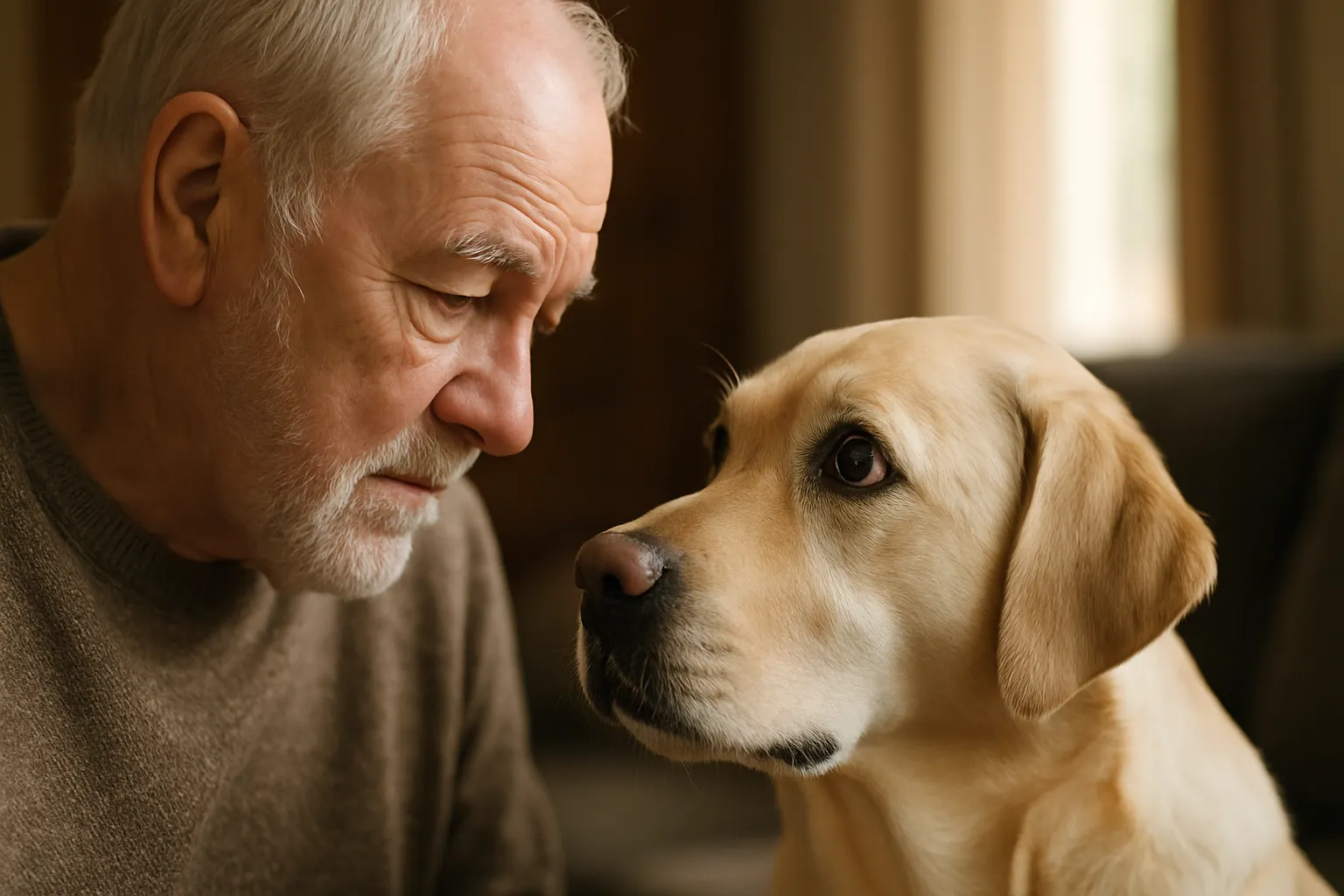 Seu cachorro fica te encarando parado