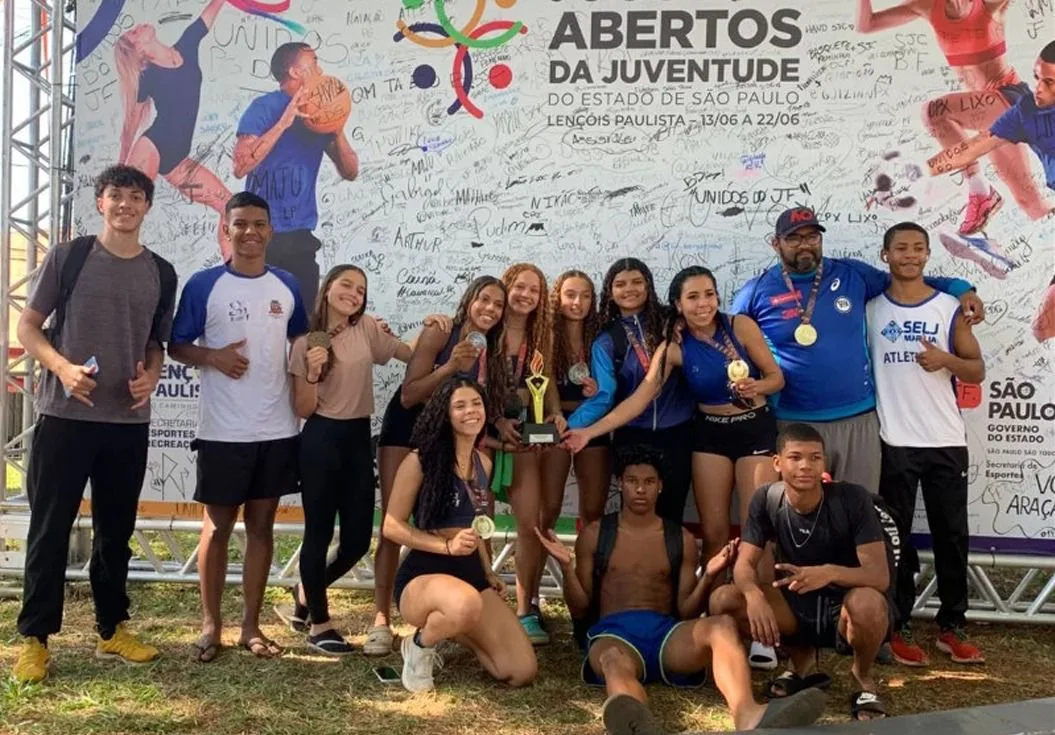 Jogos da Juventude têm dois títulos e 22 medalhas para Marília