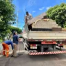 Cata Treco coleta entulho no campus e bairros vizinhos