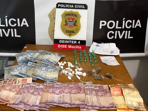 Dise apreende adolescente de 13 anos por tráfico; é a segunda vez