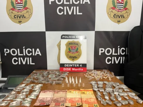 jovem preso pela Dise por tráfico na Zona Norte