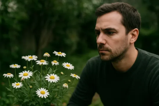 Sem sol pleno, a margarida-do-campo perde força e para de florescer