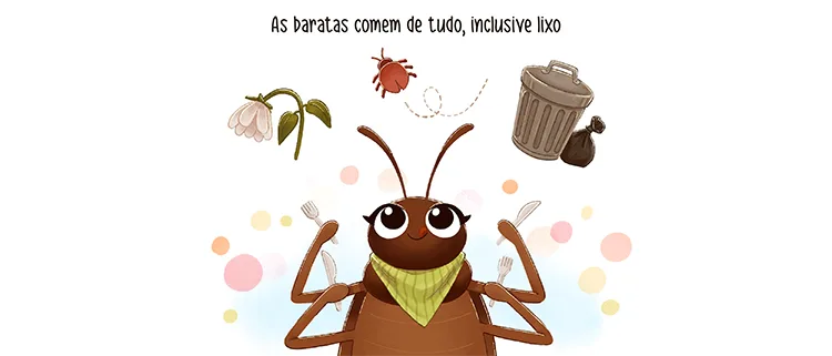 Butantan esclarece funções, mitos e verdades sobre baratas Butantan esclarece funções, mitos e verdades sobre baratas
