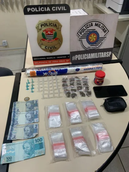 Policiais prendem mulher por tráfico em Vera Cruz