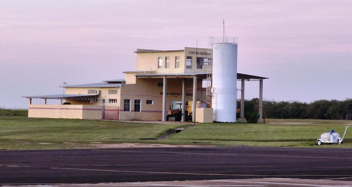 Aeroporto de Marília esvazia estrutura contra incêndios