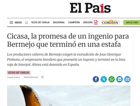 Bolívia quer extradição de João Pinheiro e revela prisão na Espanha