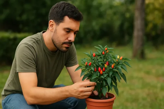 Seu pimentão ornamental sofre com solo ácido. Veja como corrigir isso