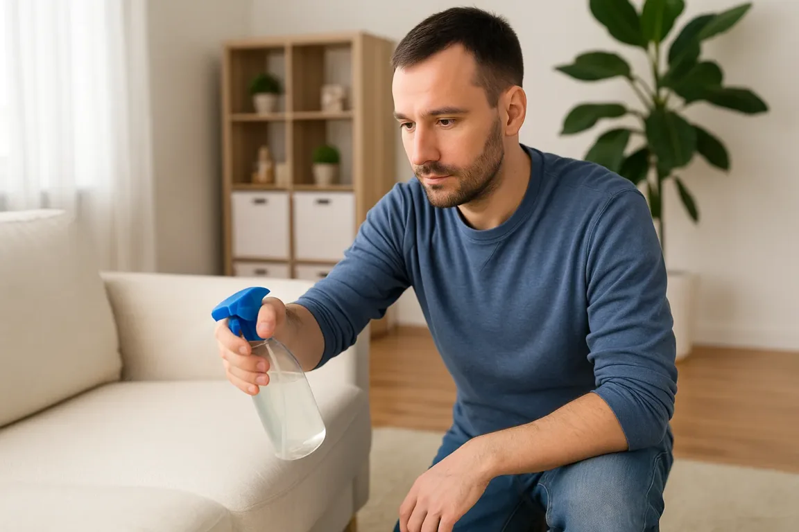 O spray caseiro que elimina mau cheiro de tapetes e sofás O spray caseiro que elimina mau cheiro de tapetes e sofás
