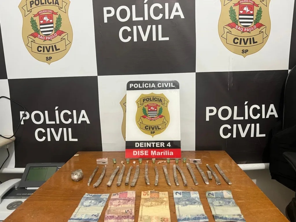 dise prende jovem por tráfico