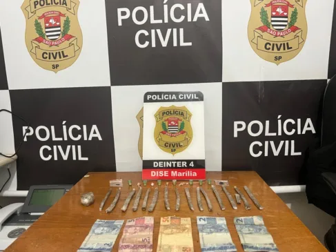 dise prende jovem por tráfico