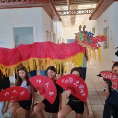 Estudantes têm dia com idosos em projeto de Diversidade Cultural