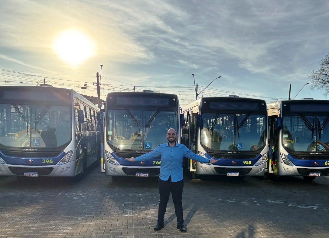Nova empresa de ônibus marca início em Pompeia e divulga roteiros