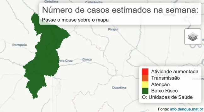 Casos caem e Marília tem Alerta Verde de dengue; chegou a 27 óbitos