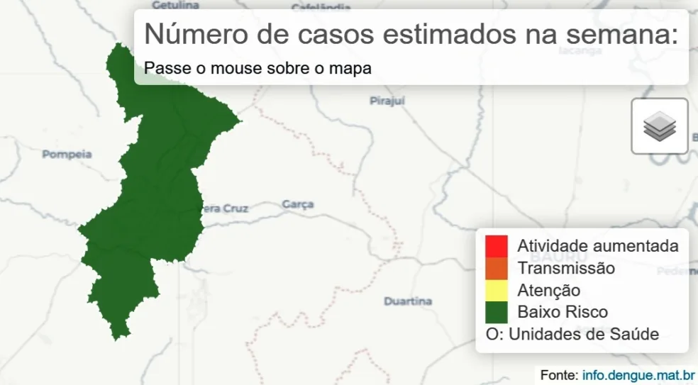 Casos caem e Marília tem Alerta Verde de dengue; chegou a 27 óbitos Casos caem e Marília tem Alerta Verde de dengue; chegou a 27 óbitos