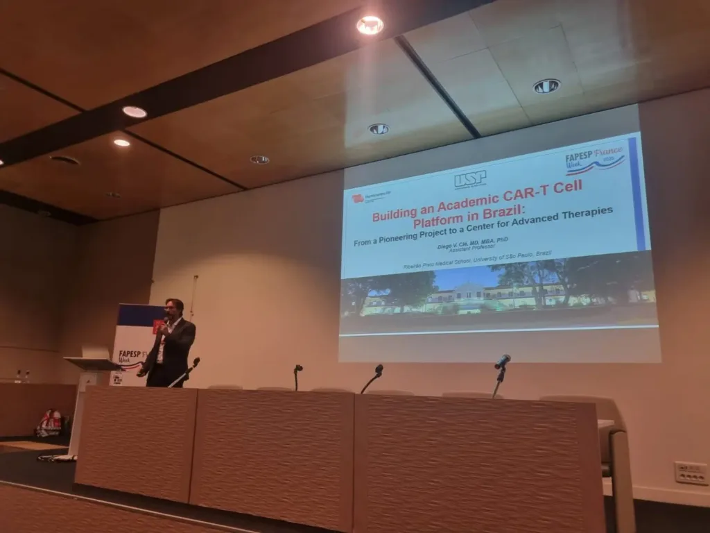 Terapia contra linfoma une pesquisa da França e interior paulista