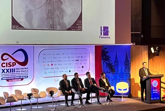 Docente da Famema faz palestra em Congresso de Cirurgia Vascular