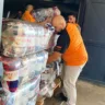 Fundo Social recebe duas toneladas de cobertores e roupas