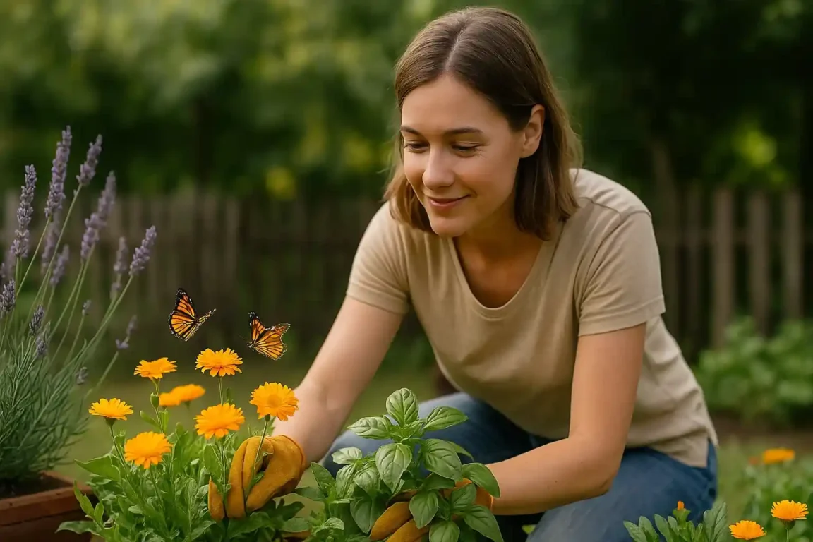3 plantas ornamentais que espantam pragas e atraem borboletas